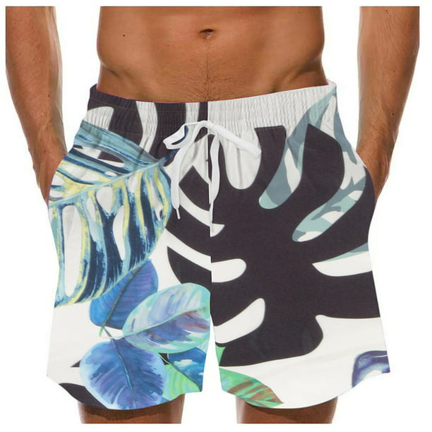 Mens Swim Trunks Beachwear Spooky Halloween Novelty Surfing Beach Summer with Pockets
